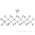 Sel de tétraéthylammonium d&#39;acide heptadécafluorooctanesulfonique CAS 56773-42-3